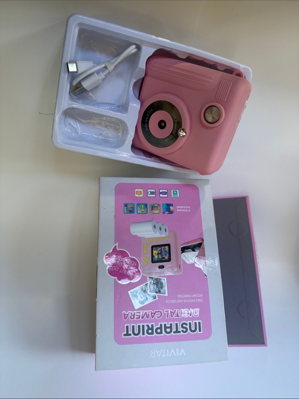 Pink Instant Print Digital Camera - Picture 2 of 4